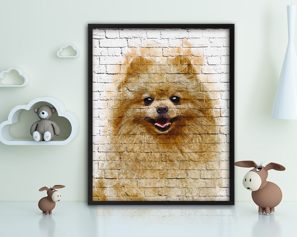 Pomeranian hotsell wall art