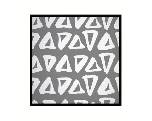 Shape Abstract Artwork Wood Frame Gifts Modern Wall Decor Art Prints