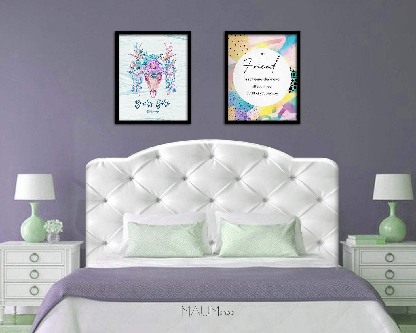 A friend is someone who knows all about you Quote Framed Print Wall Decor Art Gifts