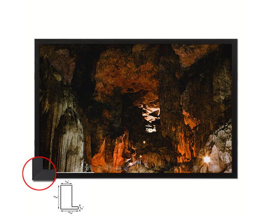 Cave Gua Tempurung, Malaysia Artwork Painting Print Art Frame Home Wall Decor Gifts