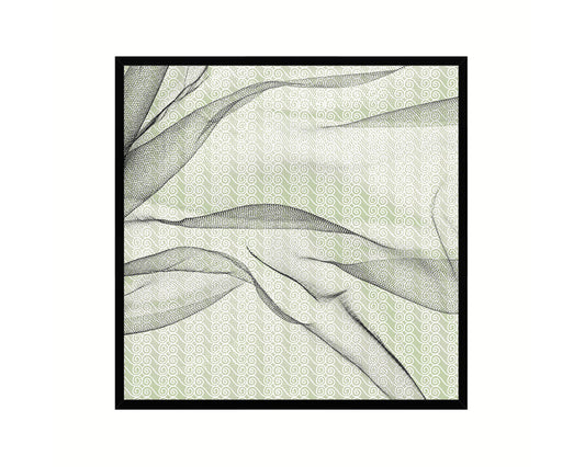 Lines Abstract Artwork Wood Frame Gifts Modern Wall Decor Art Prints