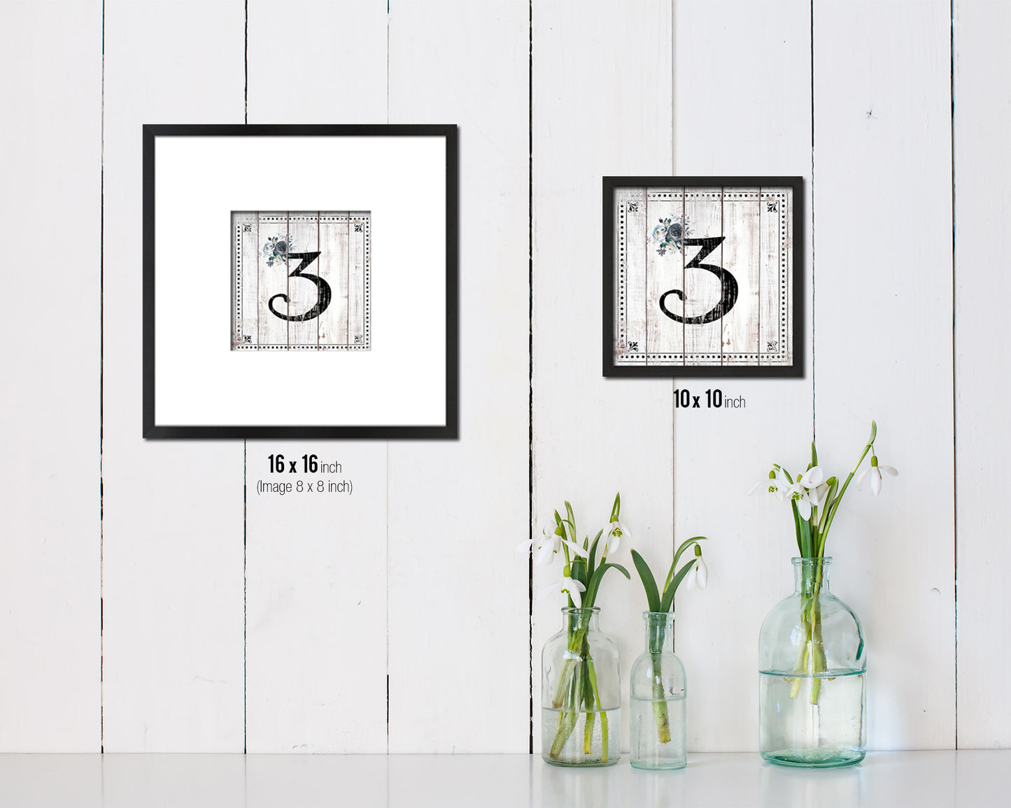 Letters D Custom Monogram Personality Name Sign Framed Prints Wall Art Decor