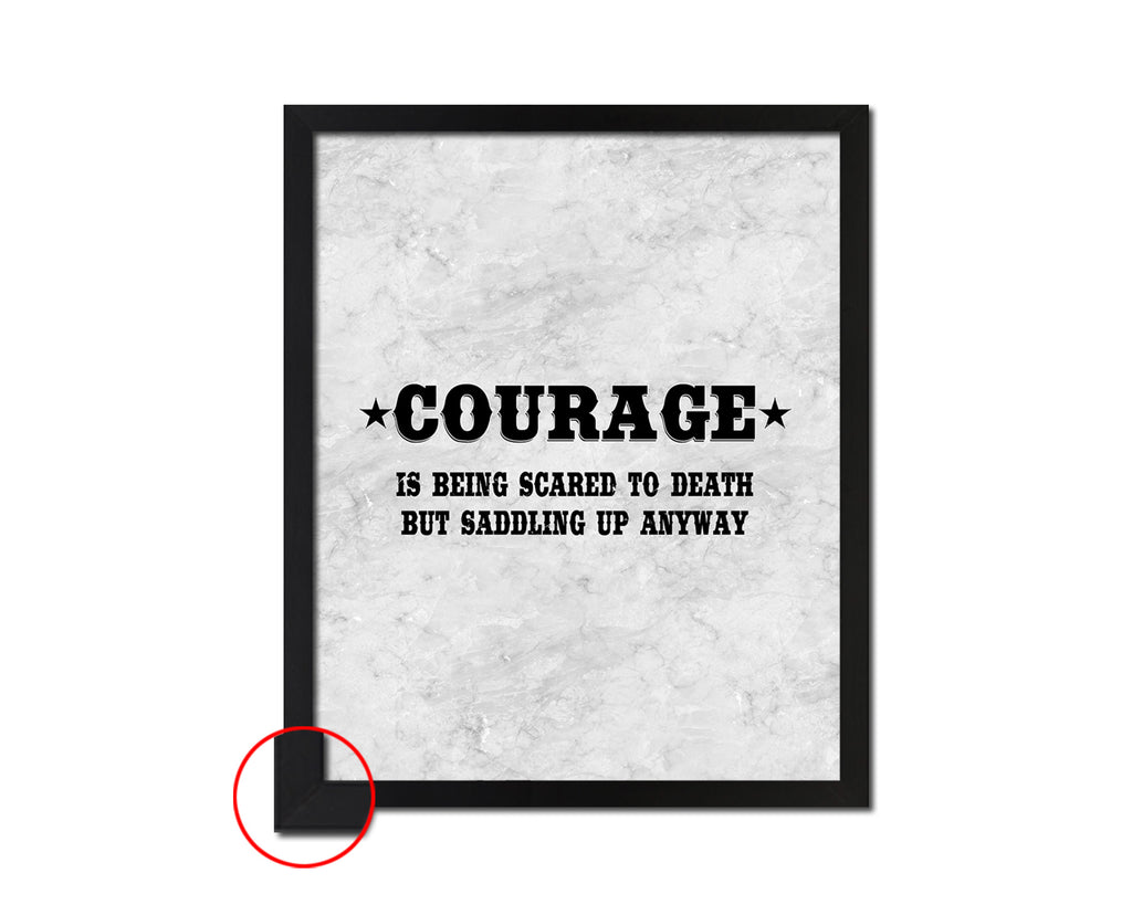 Courage Definition Printable Courage Quote Wall Art Motivational