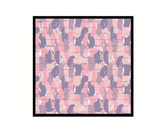 Abstract Pink Artwork Wood Frame Gifts Modern Wall Decor Art Prints