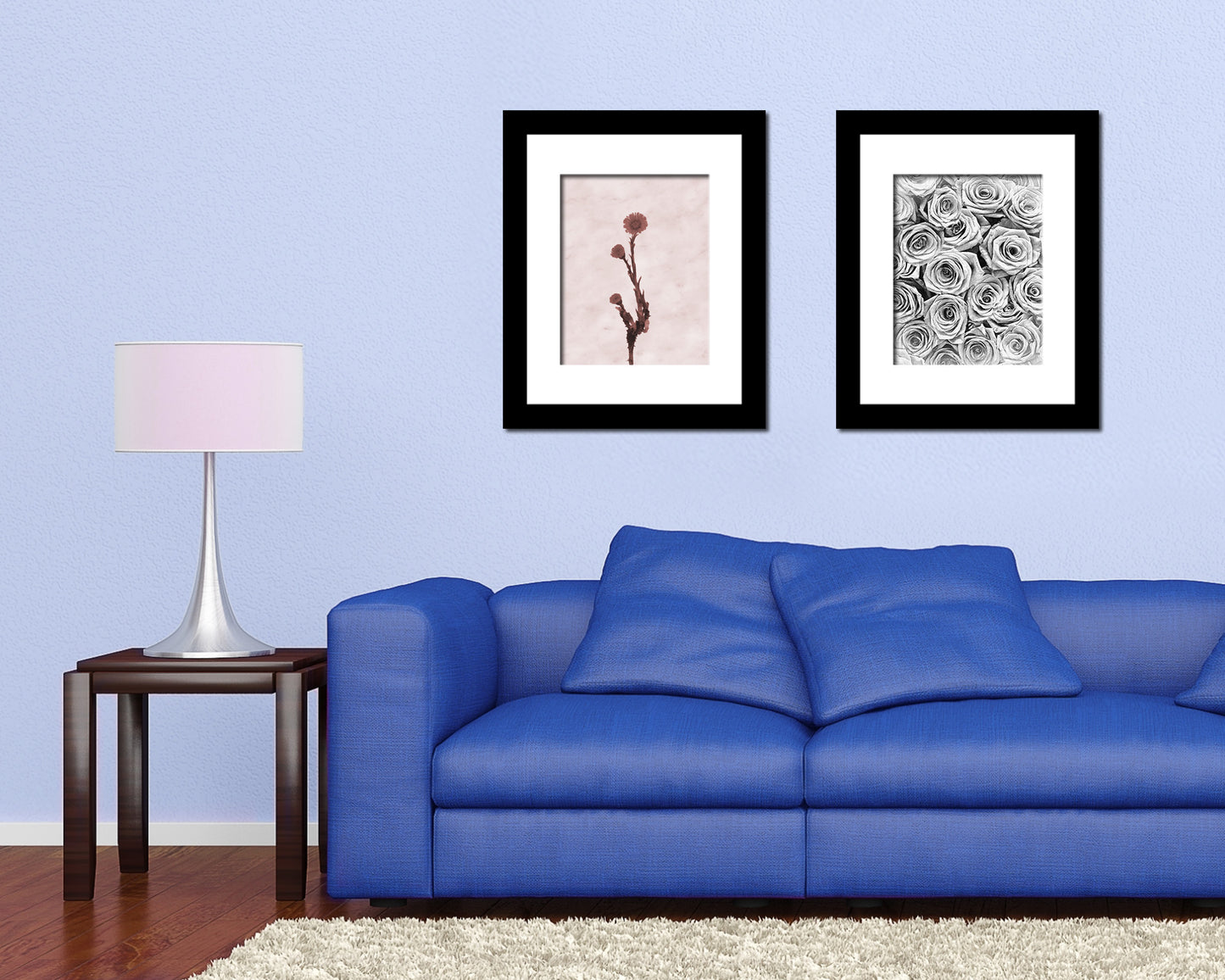 Coltsfoot Medical Tussilago Farfara Sepia Plants Art Wood Framed Print Wall Decor Gifts