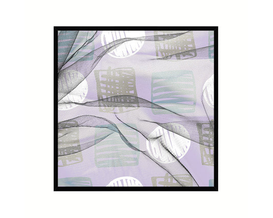 Shape Abstract Artwork Wood Frame Gifts Modern Wall Decor Art Prints