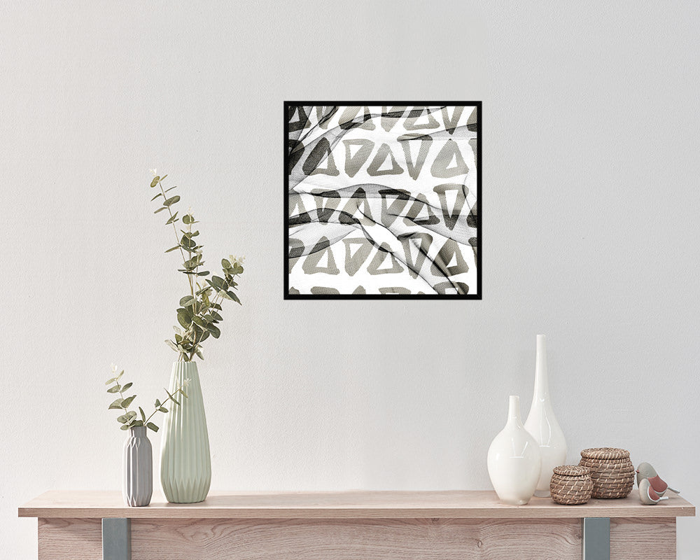 Shape Abstract Artwork Wood Frame Gifts Modern Wall Decor Art Prints