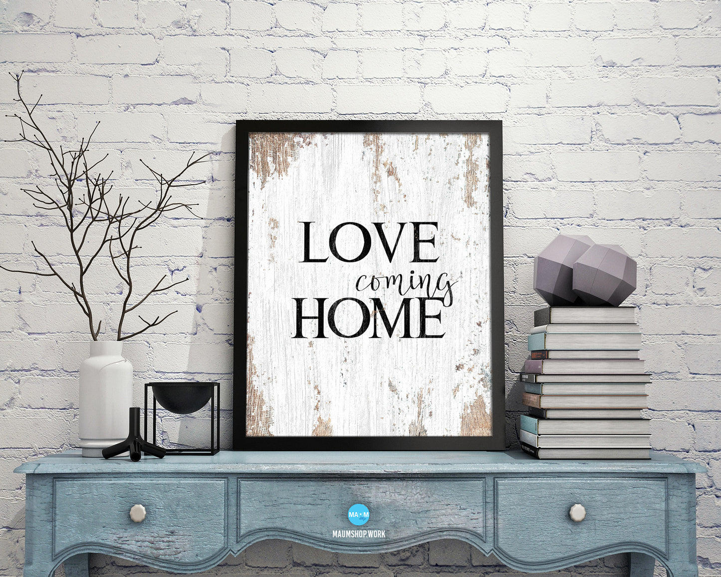 Love Coming Home Rainbow Pride Peace Right Justice Poster Wood Framed Wall Decor Print Gifts