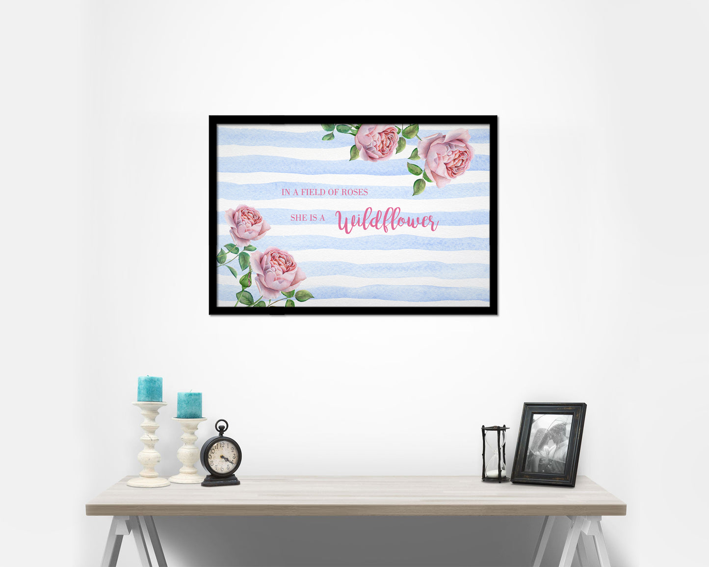 I'm so glad you picked me Quote Framed Print Wall Decor Art Gifts