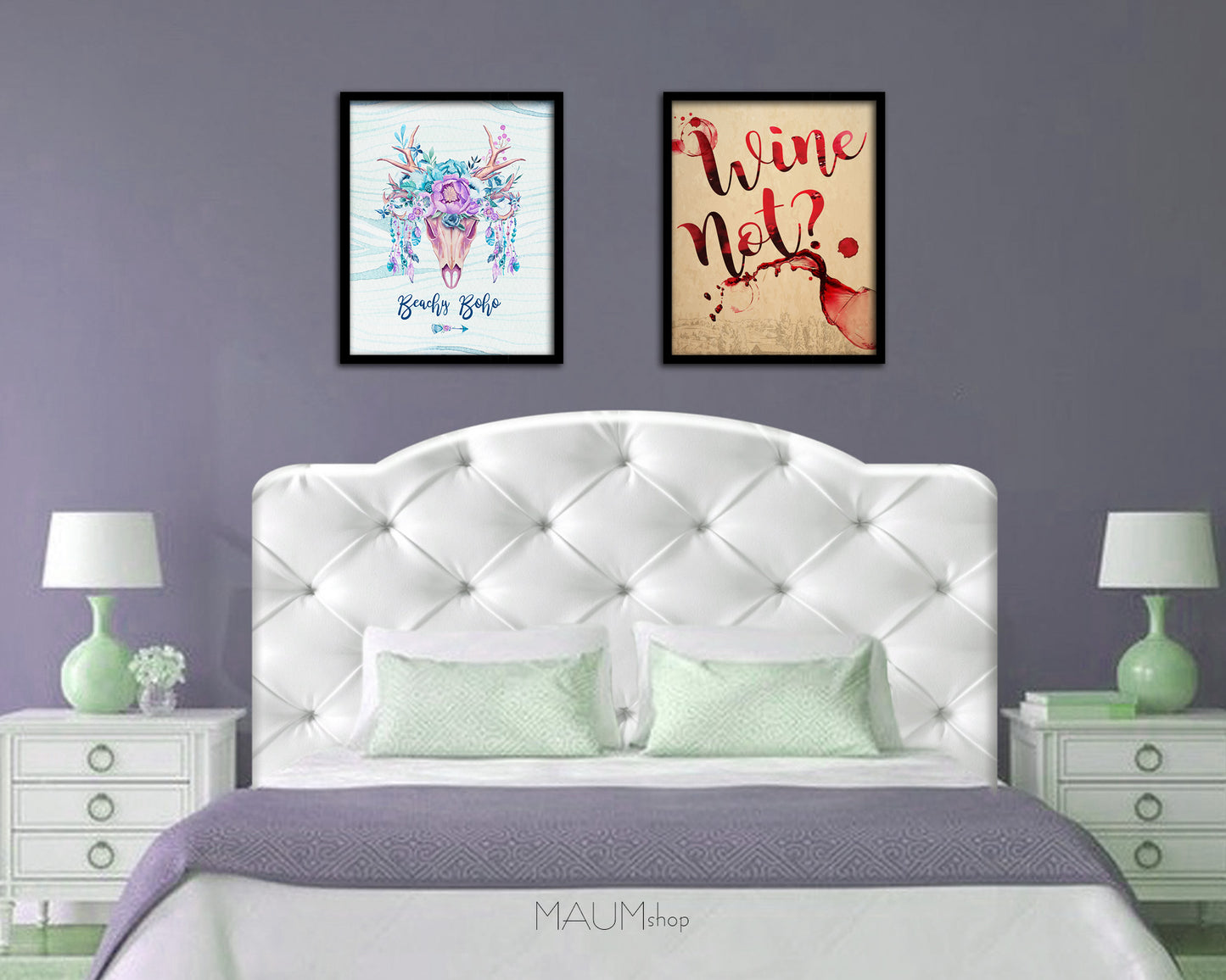 W*n Not Quote Framed Print Wall Decor Art Gifts