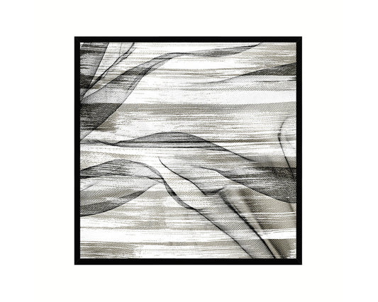 Foam Roller Abstract Artwork Wood Frame Gifts Modern Wall Decor Art Prints