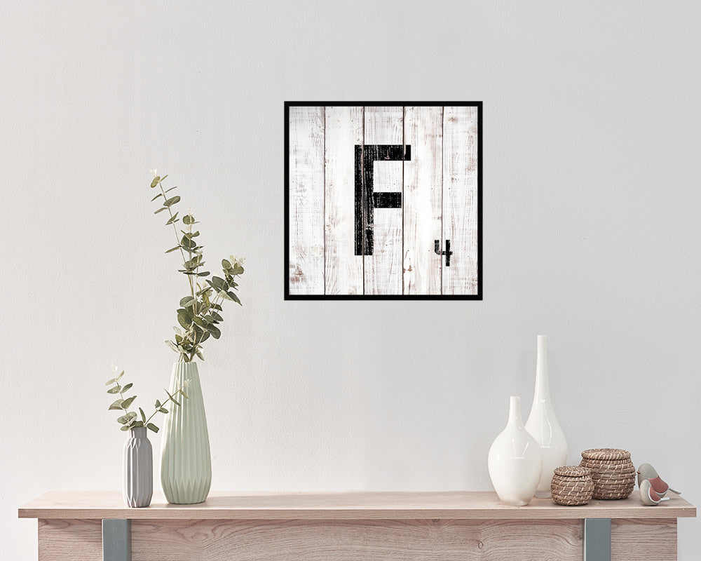 Scrabble Letters F Word Art Personality Sign Framed Print Wall Art Decor Gifts