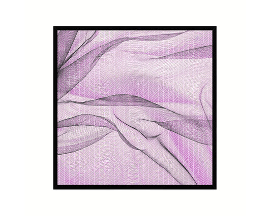 Abstract Pink Artwork Wood Frame Gifts Modern Wall Decor Art Prints