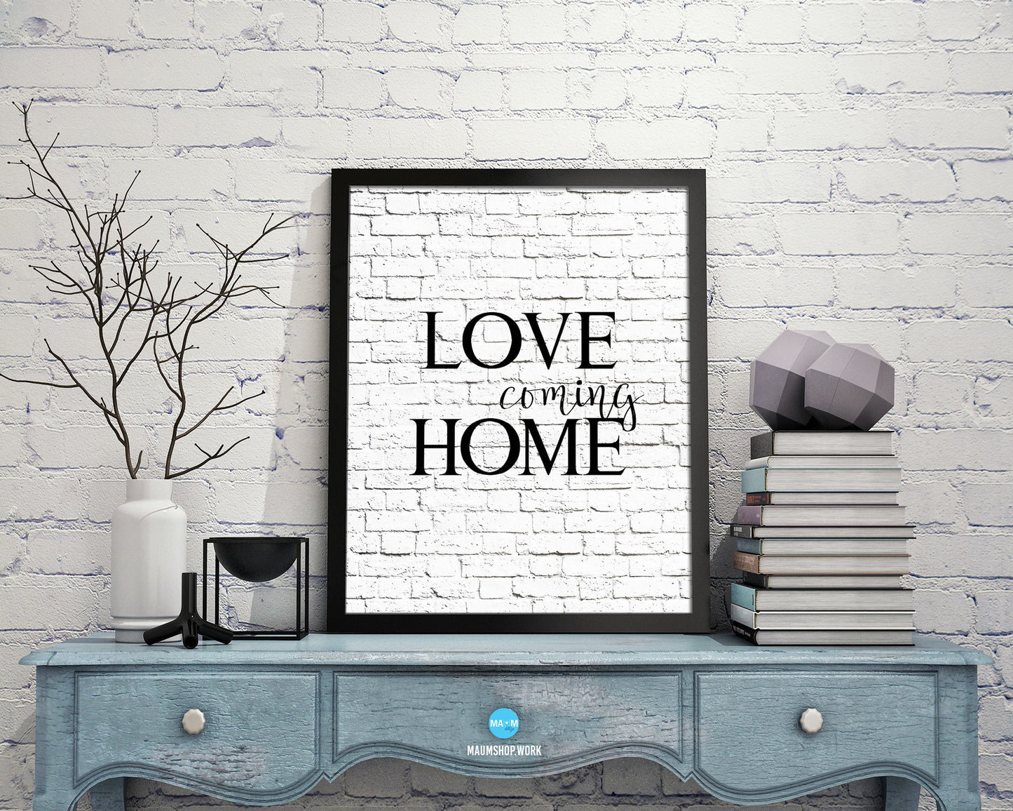 Love Coming Home Rainbow Pride Peace Right Justice Poster Wood Framed Wall Decor Print Gifts