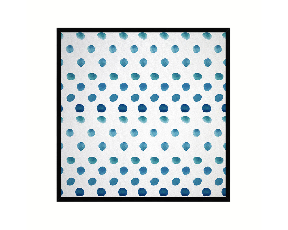 Dots Abstract Artwork Wood Frame Gifts Modern Wall Decor Art Prints