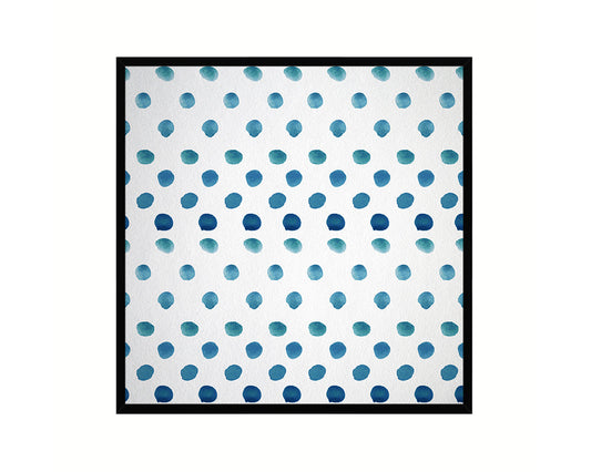 Dots Abstract Artwork Wood Frame Gifts Modern Wall Decor Art Prints