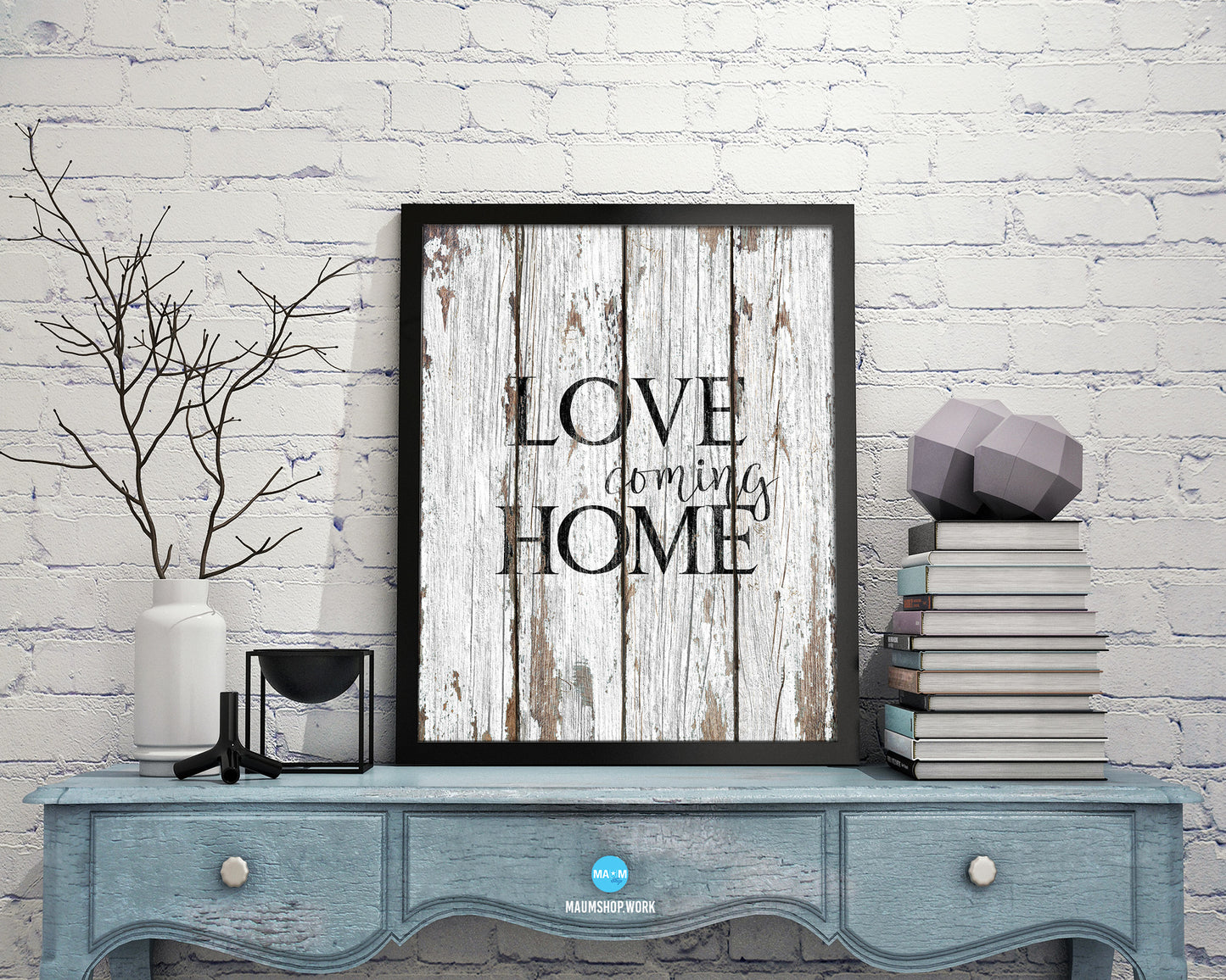 Love Coming Home Rainbow Pride Peace Right Justice Poster Wood Framed Wall Decor Print Gifts