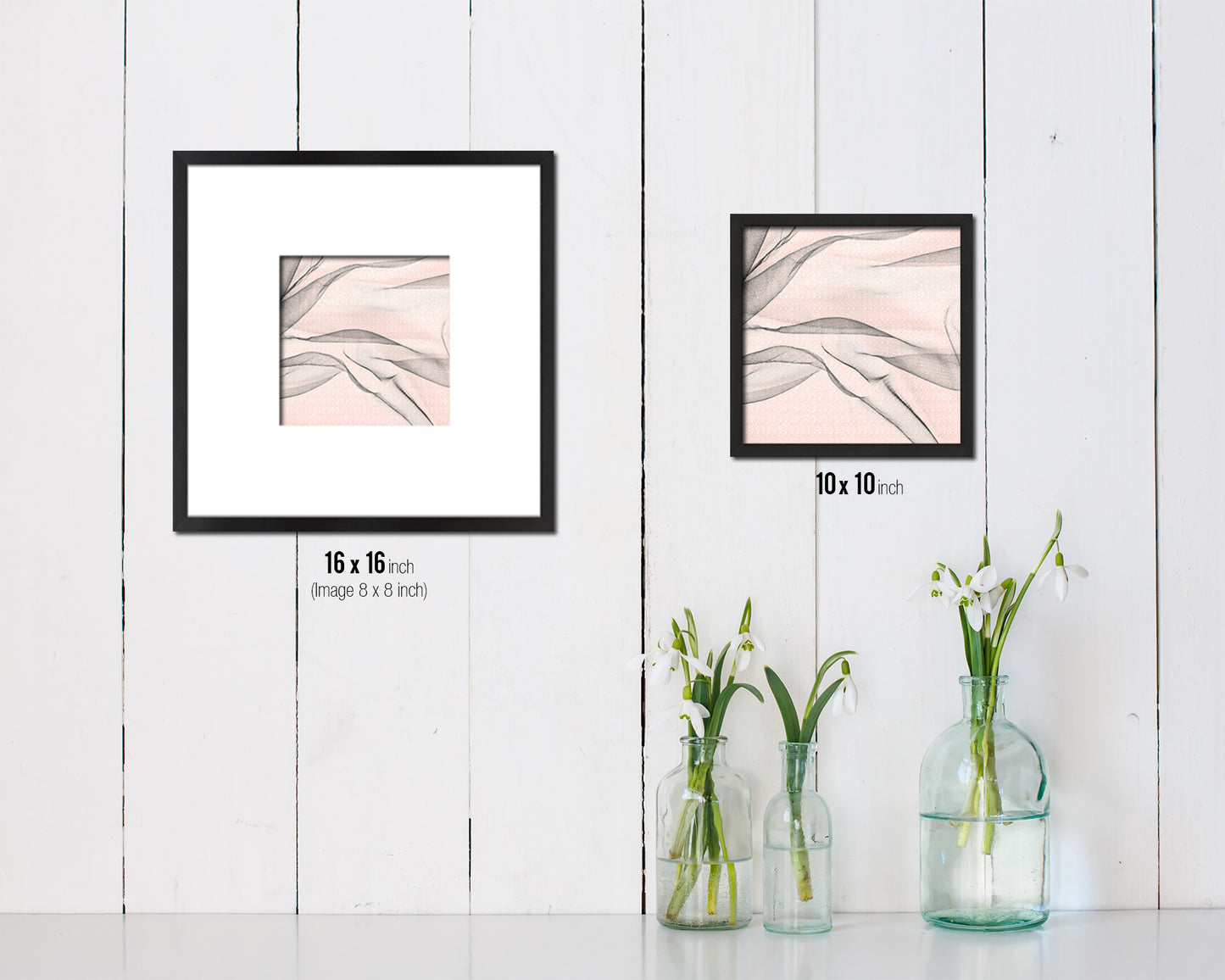 Lines Abstract Artwork Wood Frame Gifts Modern Wall Decor Art Prints