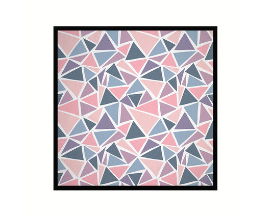 Abstract Pink Artwork Wood Frame Gifts Modern Wall Decor Art Prints