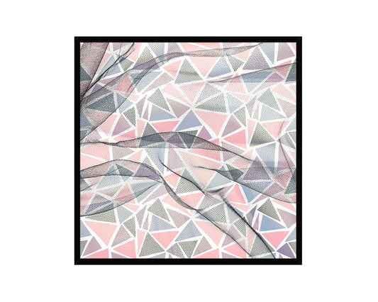 Abstract Pink Artwork Wood Frame Gifts Modern Wall Decor Art Prints