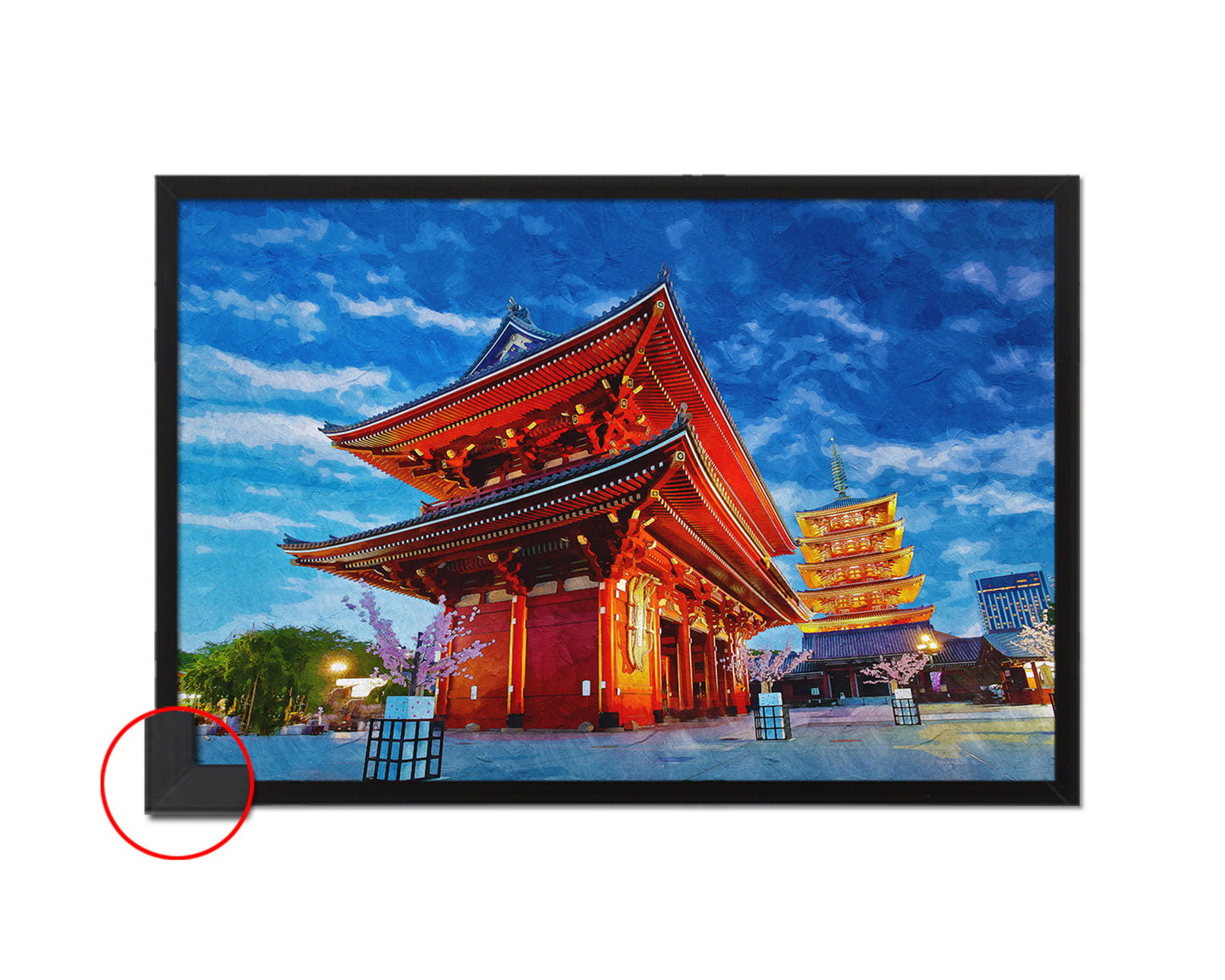 Asakusa Temple, Pagoda, Tokyo, Asia, Japan, Landmark