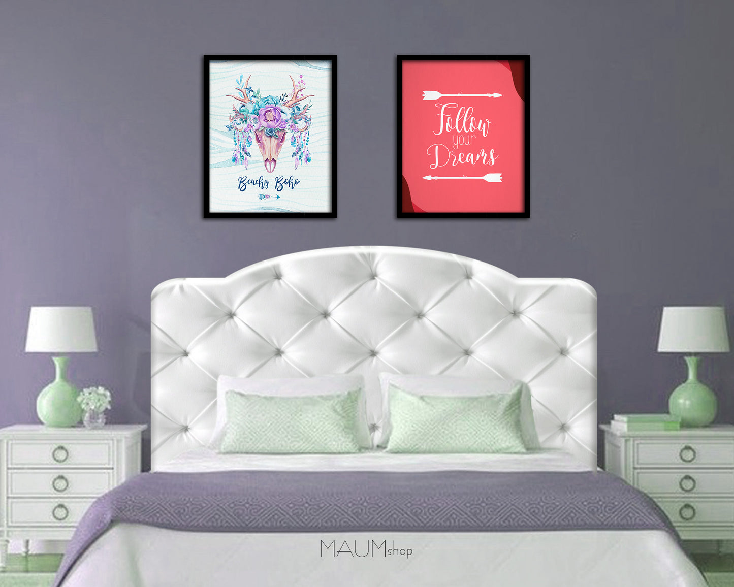 Follow your dreams Quote Framed Print Wall Decor Art Gifts