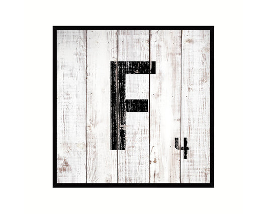 Scrabble Letters F Word Art Personality Sign Framed Print Wall Art Decor Gifts