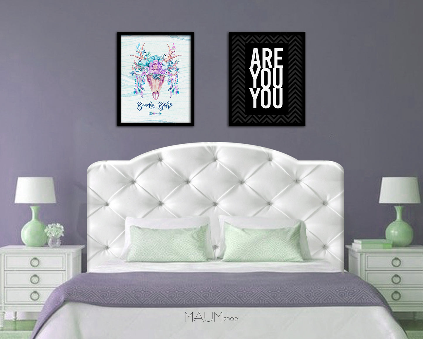 Are You You Quote Framed Print Wall Decor Art Gifts