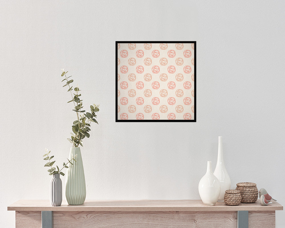 Geometric Abstract Artwork Wood Frame Gifts Modern Wall Decor Art Prints