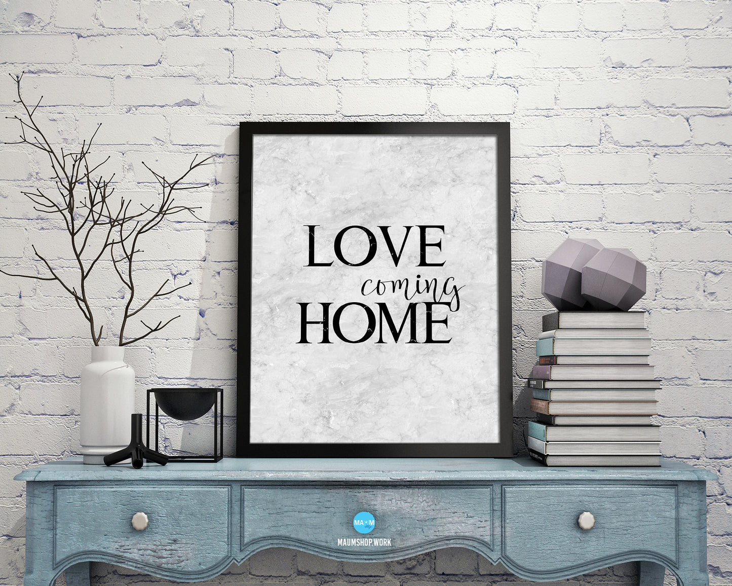 Love Coming Home Rainbow Pride Peace Right Justice Poster Wood Framed Wall Decor Print Gifts