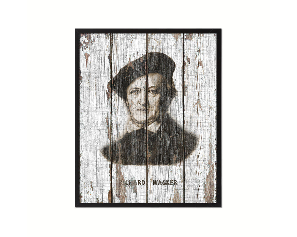 Richard Wagner Classical Music Framed Print Orchestra Teacher Gifts Home Wall Decor