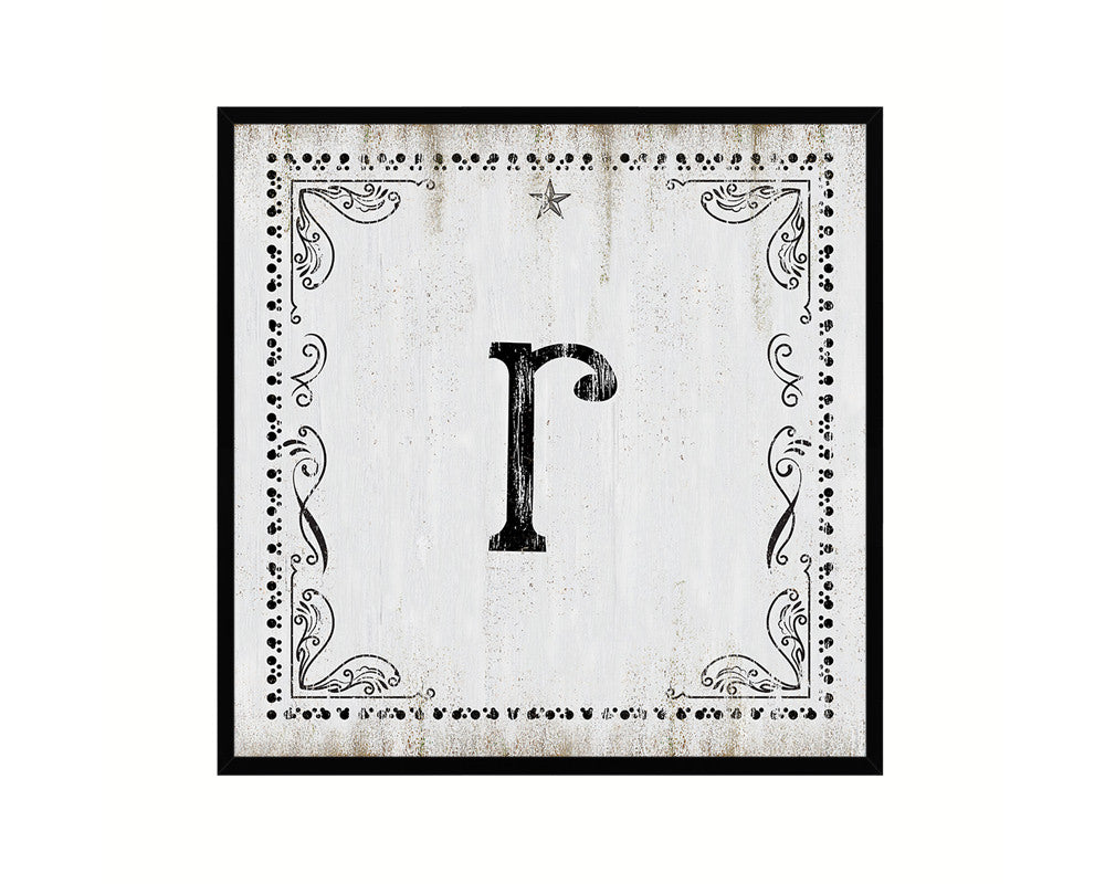 Letters K Custom Monogram Personality Name Sign Framed Prints Wall Art Decor