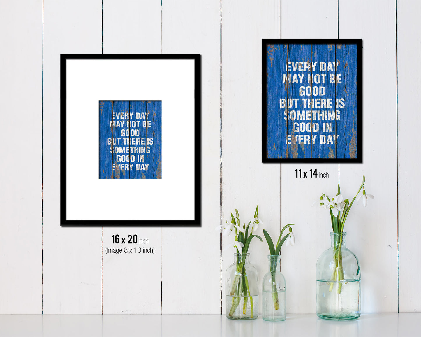 Every day may not be good Quote Framed Print Home Decor Wall Art Gifts