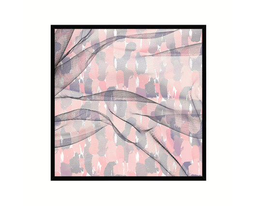 Abstract Pink Artwork Wood Frame Gifts Modern Wall Decor Art Prints