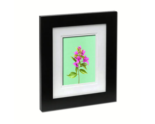 Bougainvillea Glabra Spectabilis Colorful Plants Art Wood Framed Print Wall Decor Gifts