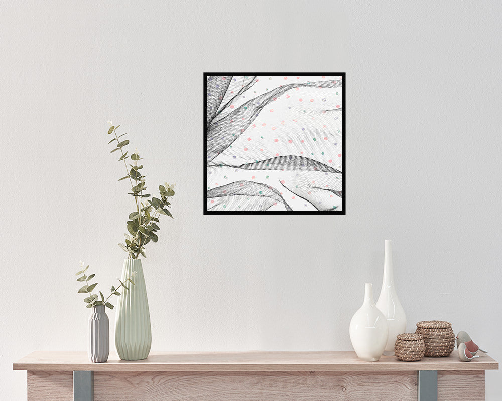 Shape Abstract Artwork Wood Frame Gifts Modern Wall Decor Art Prints