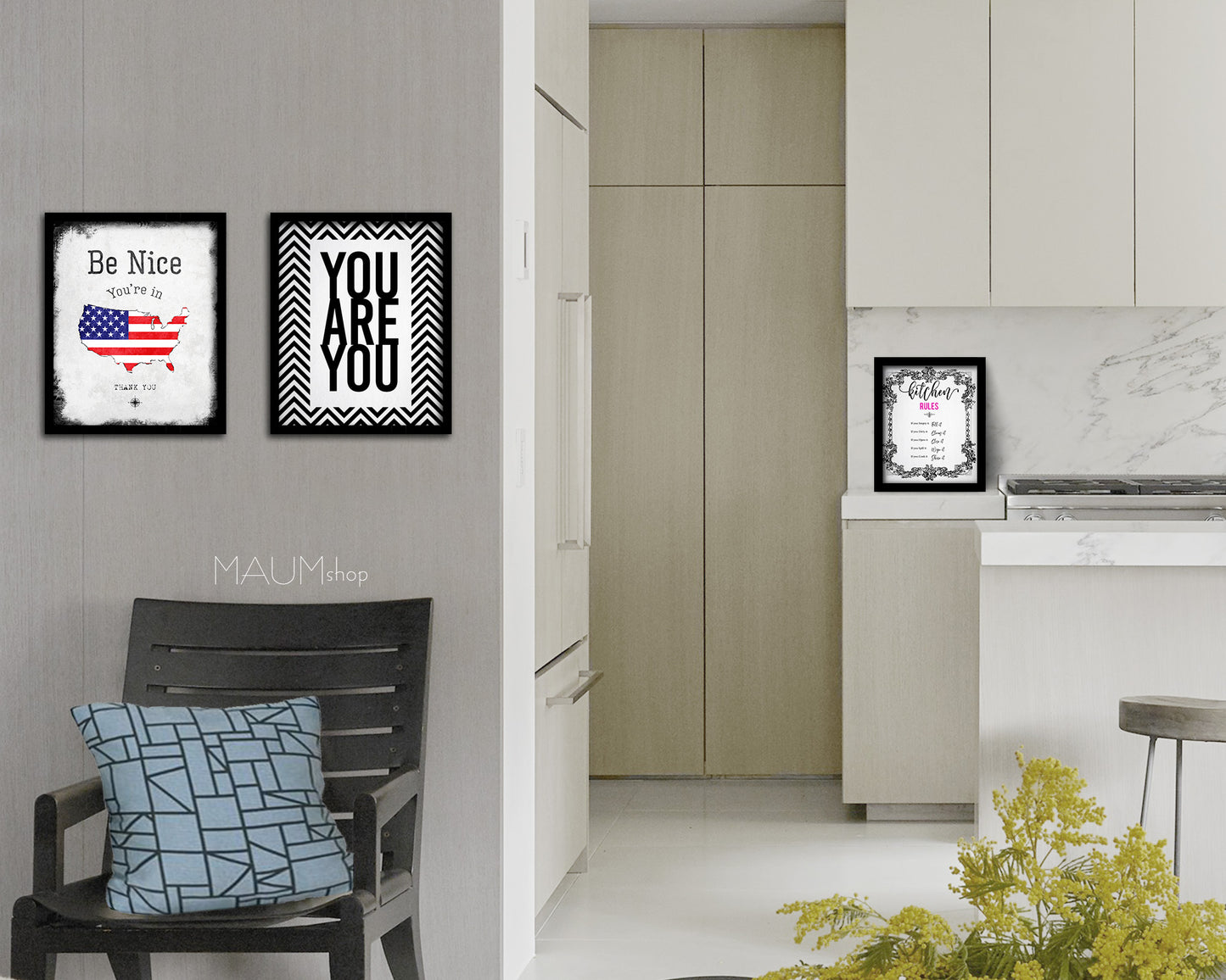 You Are You you Framed Print Wall Decor Art Gifts