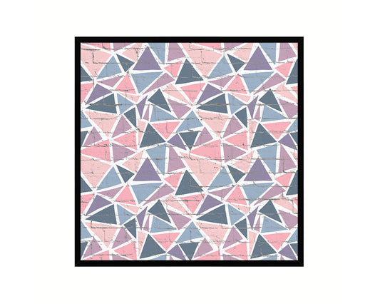 Abstract Pink Artwork Wood Frame Gifts Modern Wall Decor Art Prints