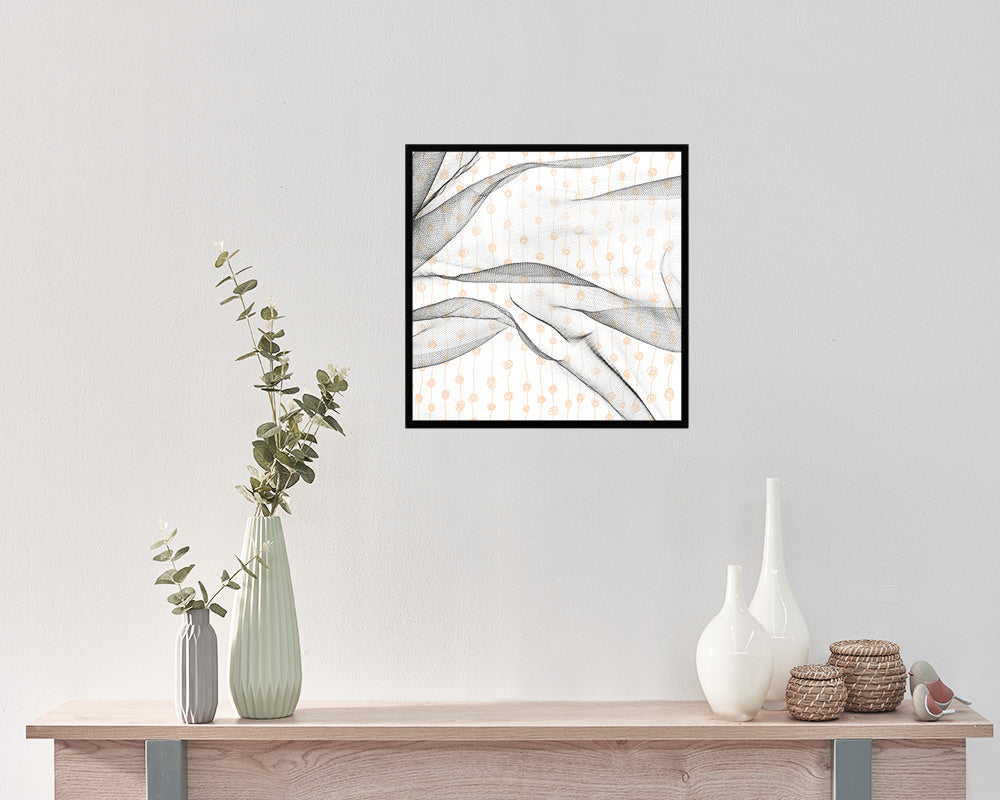 Geometric Abstract Artwork Wood Frame Gifts Modern Wall Decor Art Prints