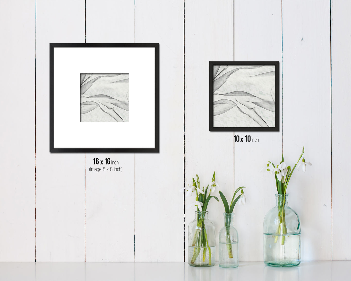 Lines Abstract Artwork Wood Frame Gifts Modern Wall Decor Art Prints