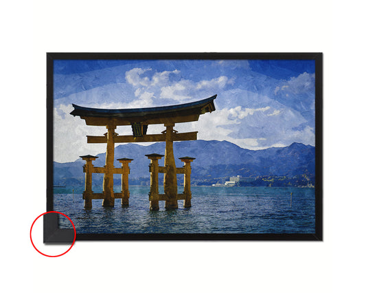 Floating Torii Gate, Miyajima Island, Asia, Japan, Landmark