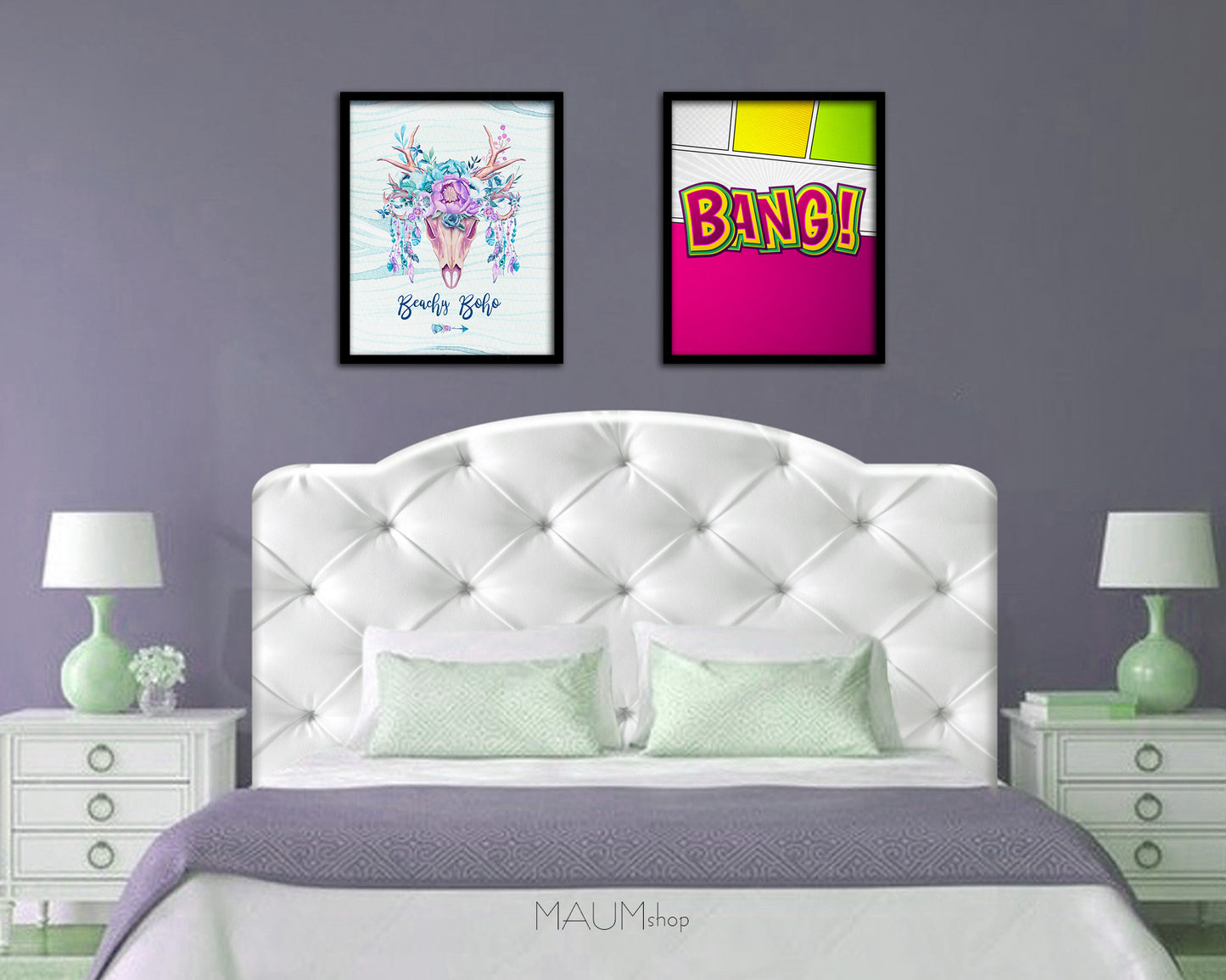 Bang Quote Framed Print Wall Decor Art Gifts